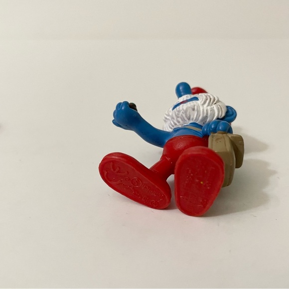 Lot of 2 Papa Smurf Toys Smurfs Figures - Picture 15 of 16